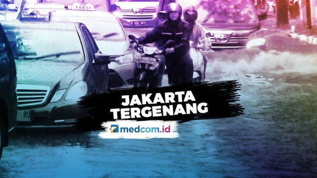 Hujan Deras, Sejumlah Titik di Jakarta Tergenang