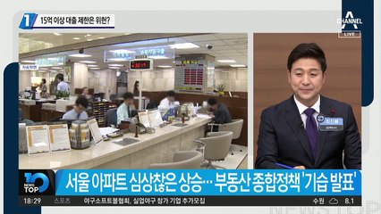 15억 이상 대출 제한은 위헌?