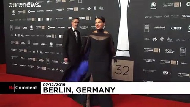 Passadeira vermelha nos Prémios do Cinema Europeu