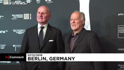 Elegante alfombra roja en los Premios del Cine Europeo
