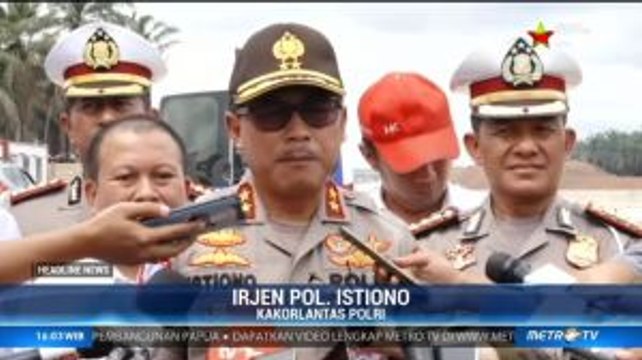 Kakorlantas Polri Pastikan Tol Trans Sumatera Siap Digunakan