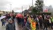 400 manifestants contre les retraites, le 17 décembre.