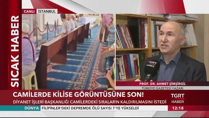 Kilise Görüntüsüne Son! Camilerde Tabure-Sandalye Dönemi Bitti