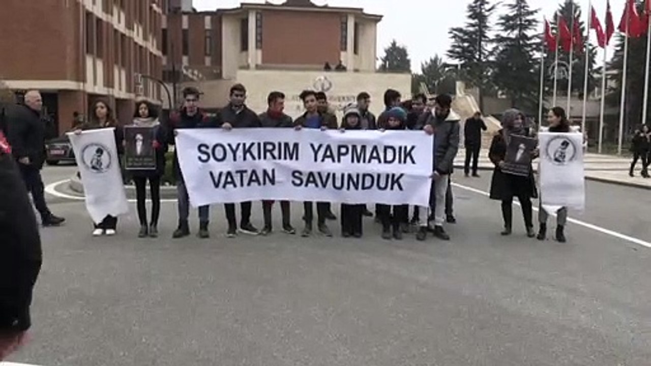 ABD Senatosunun 'Ermeni kararı' Eskişehir'de protesto edildi - ESKİŞEHİR