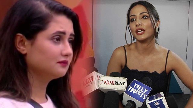 Bigg Boss 13: Hina Khan refuses to give any advice to Rashami Desai for Arhaan Khan | FilmiBeat