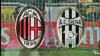 Milan - Siena 1-0 Insaghi