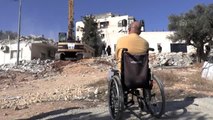 İsrail, Filistinli engellinin evini bir kez daha yıktı (1) - DOĞU