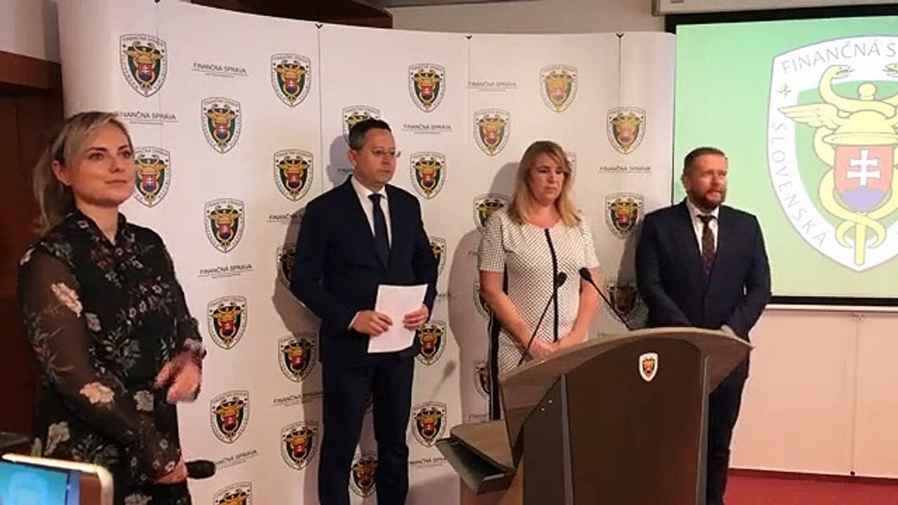 ZÁZNAM: TK ministra financií SR Ladislava Kamenického