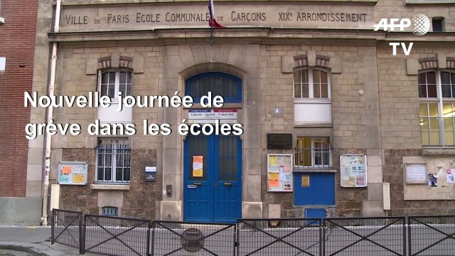 Grève: à Paris, les écoles de nouveau très perturbées