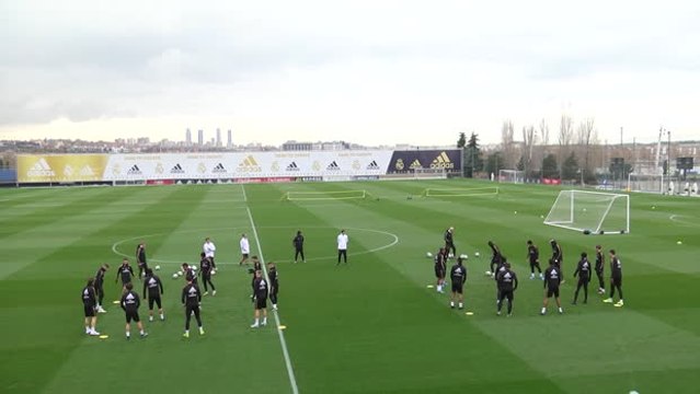 Real Madrid put in final preparations for El Clasico