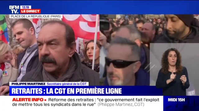 Philippe Martinez: Les coupures de courant qui sont le fruit de grève, elles sont ciblées (...) en aucun cas on ne cible les citoyens