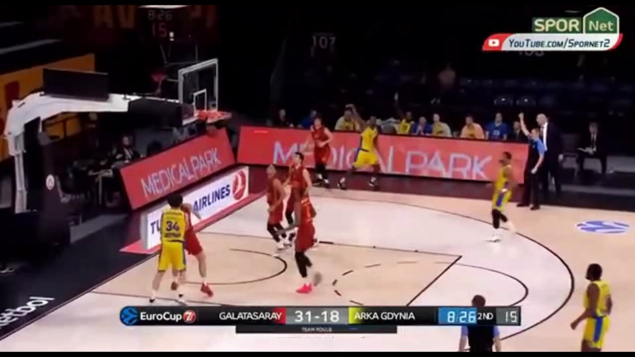 Galatasaray Doga Sigorta vs Arka Gdynia Highlights Özet 18.12.2019 Eurocup