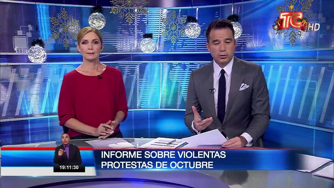 Asamblea presentó informe sobre violentas protestas de Octubre