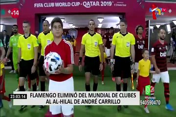 Descargar video: André Carrillo: Al Hilal perdió ante el Flamengo en el Mundial de Clubes