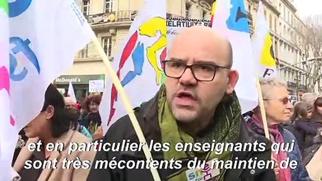 A Marseille, Lyon ou Rennes, rassemblements contre la réforme des retraites