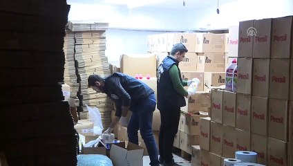 Sahte deterjan operasyonu - İSTANBUL