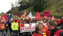 Grève du 17 décembre à Saint-Lô : entre 1200 et 1500 manifestants