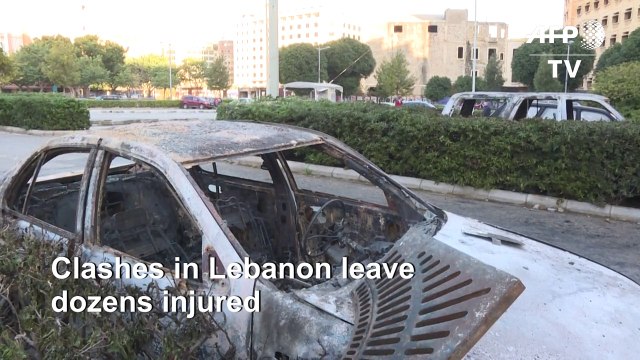 Dozens wounded as Shiite parties clash with Lebanese police