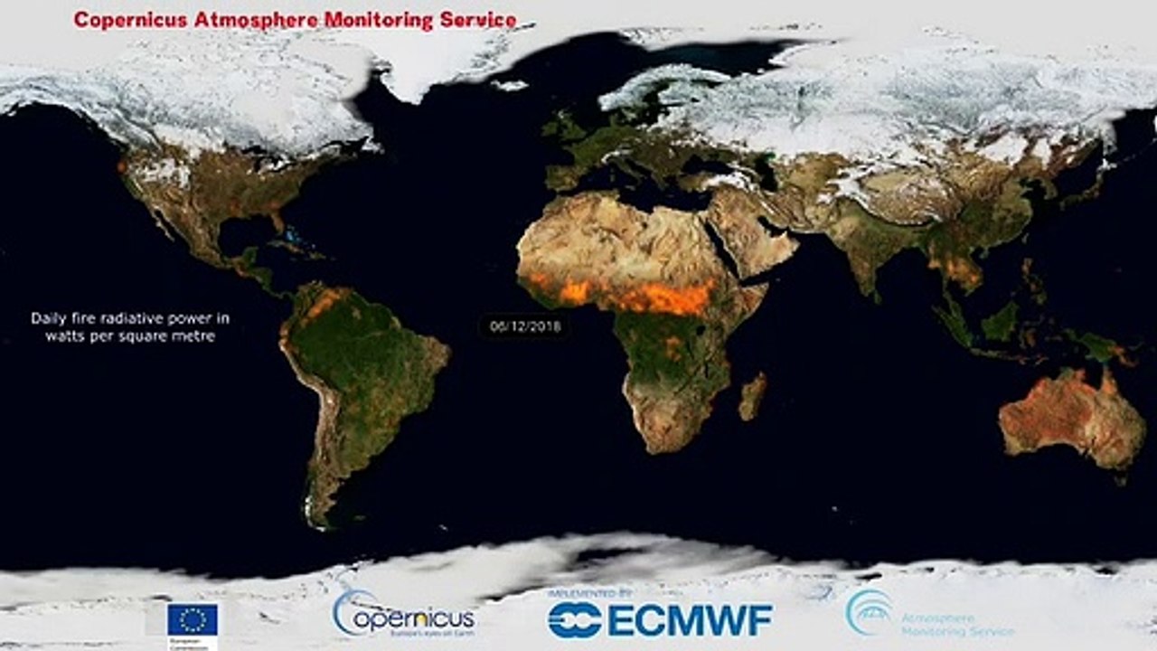 Video Shows Fires Raging Across The Earth In 2019
