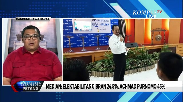 Survei: Elektabilitas Gibran Rakabuming 24.5 Persen, Achmad Purnomo 45 Persen