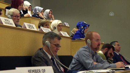 turkish first lady at 1st Global Refugee Forum in Geneva