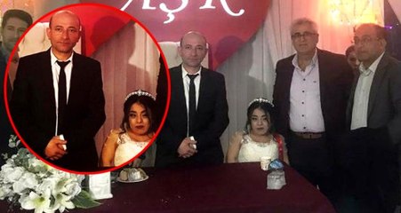 Aşk engel tanımadı! Birbirlerine aşık olan çift, düğünlerinde doyasıya eğlendi