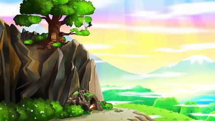A Raposa e a Cegonha | Fabula e Musicas |  Desenhos animados infantis com os Amiguinhos