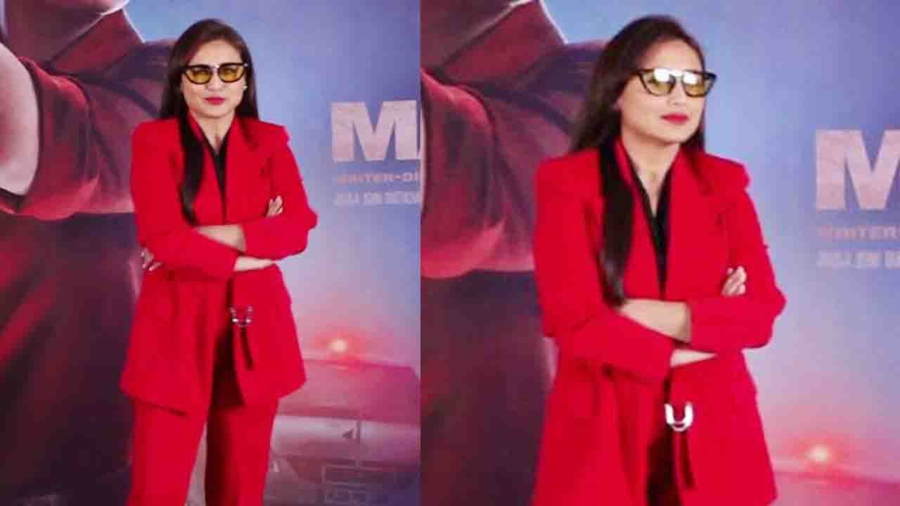 Rani Mukerji looks so stunning at Mardaani 2 ev...