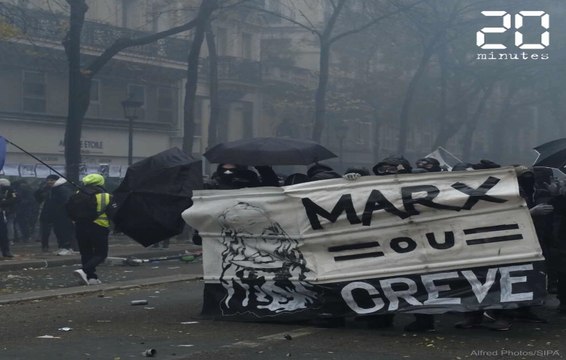 Grèves contre la réforme des retraites: Les manifestants font preuve de créativité dans leurs slogans