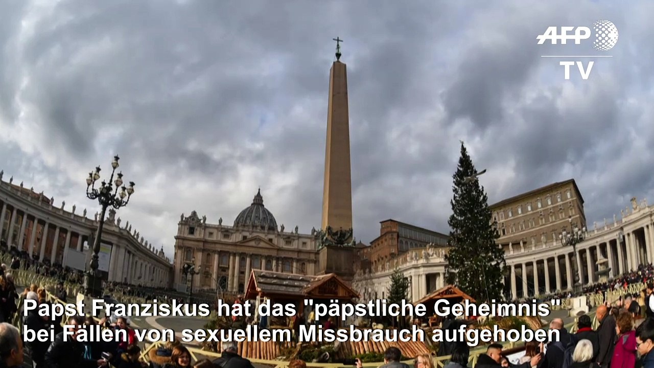 Vatikan schafft päpstliches Geheimnis für Fälle sexuellen Missbrauchs ab