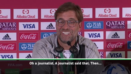 Klopp laughs at journalist's Carabao and Club World Cup opinion