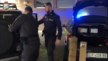 Milano - Sequestro fuochi d-artificio (17.12.19)