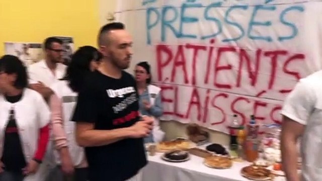 Le collectif urgences Martigues organise un goûter de protestation à l'hôpital