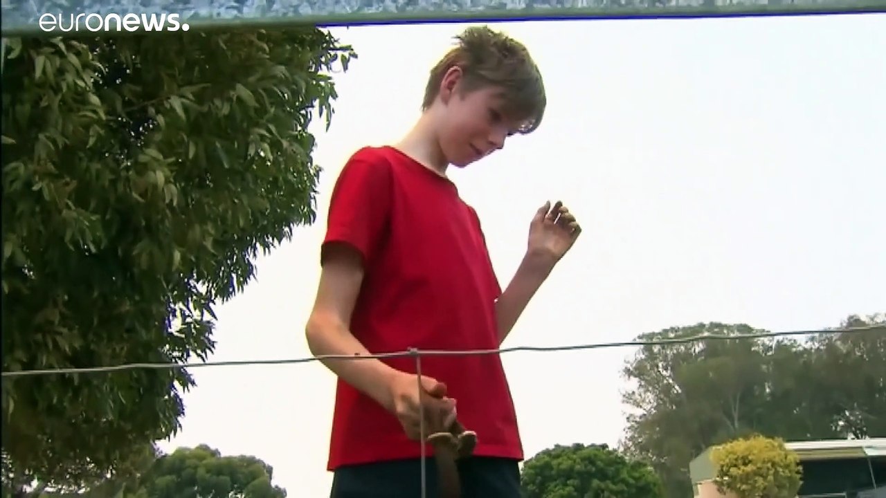 Buschbrände in Australien - 12-Jähriger rettet sich mit dem Auto vor den Flammen