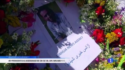 TVE barreja imatges de les protestes independentistes amb les de periodistes assassinats al món