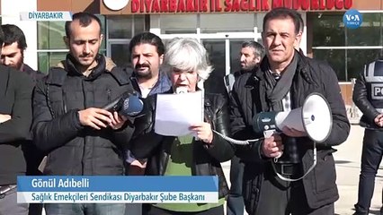 Diyarbakır Sağlık Çalışanlarından ‘AYM Kararına Uyun’ Çağrısı