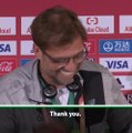 Klopp wowed by journalist's long praise of his Liverpool tactics