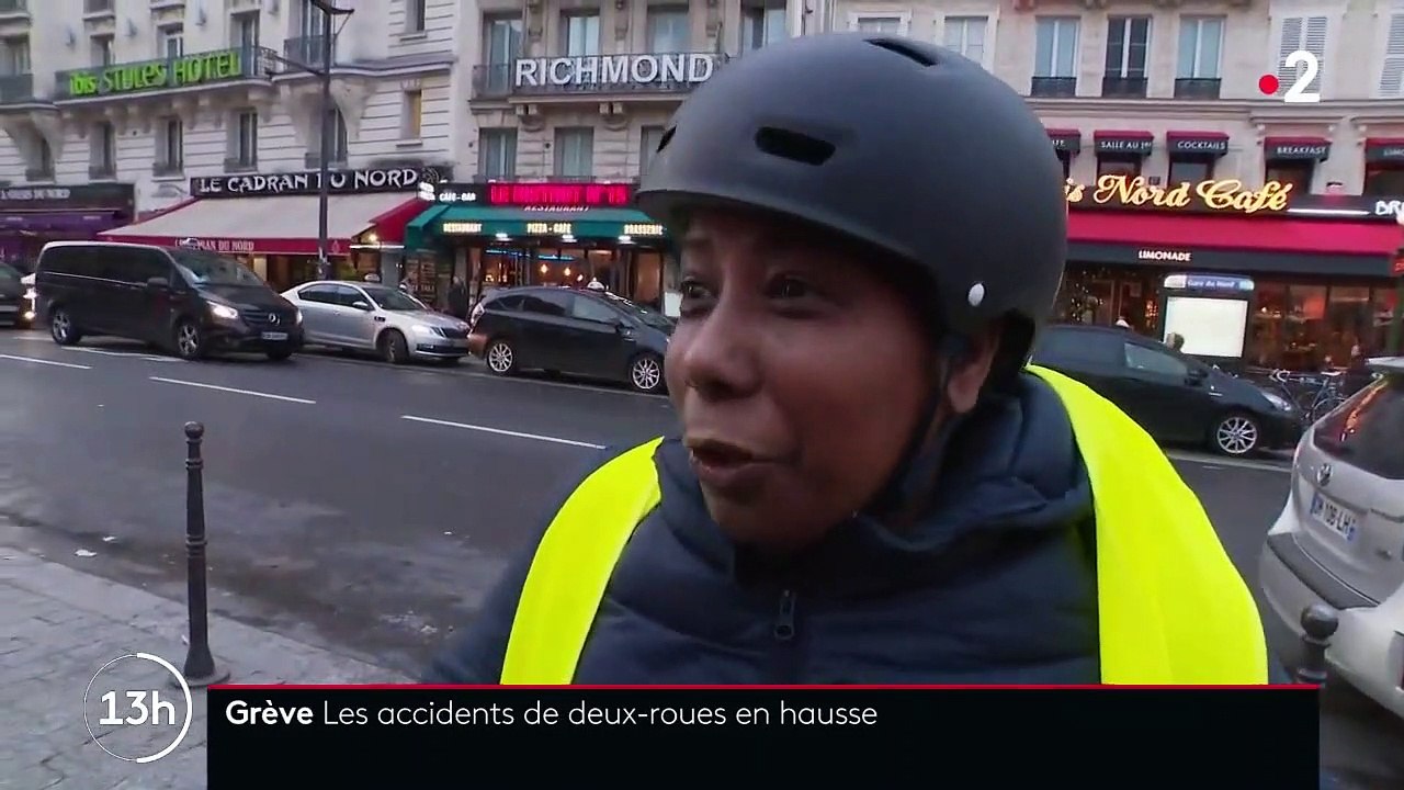 Transports : les accidents de deux-roues en hausse depuis le début de la grève