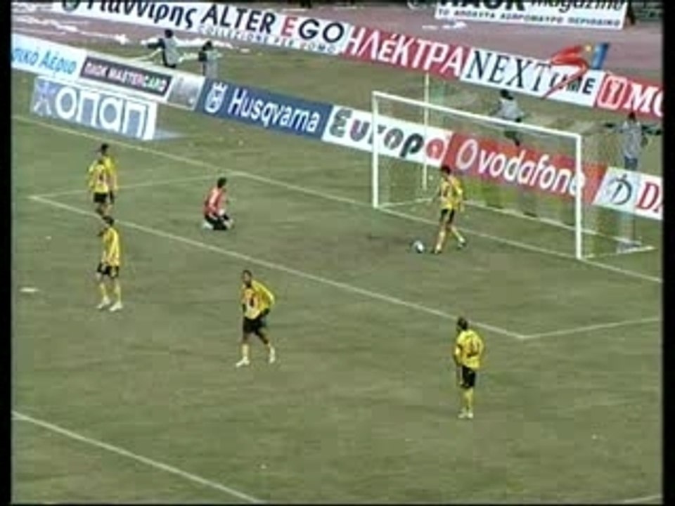 Christodoulopoulos PAOK-ARIS 2-0 Superleague Greece