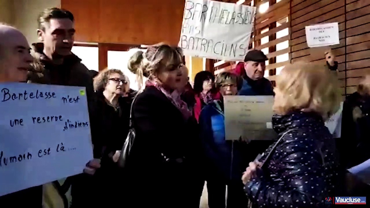 Manifestation Barthelasse