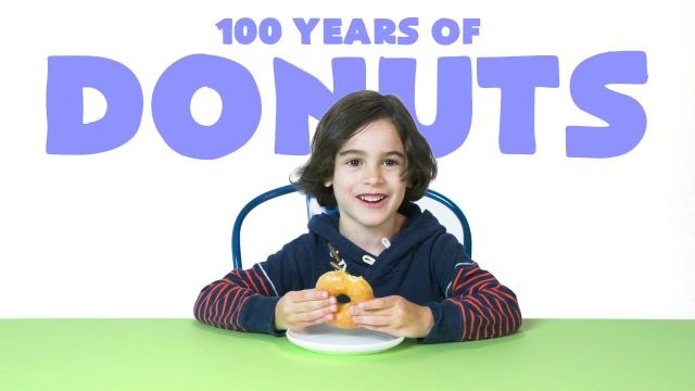 Kids Try 100 Years of Donuts