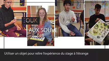 retour de stages à l'étranger lycée Jean Monnet Vic-en-Bigorre