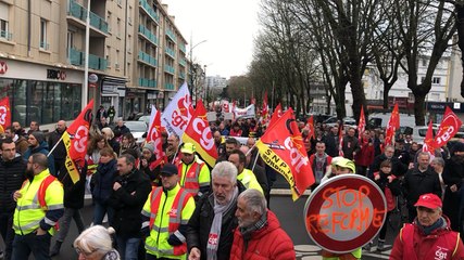 Manifestation contre la réforme des retraites