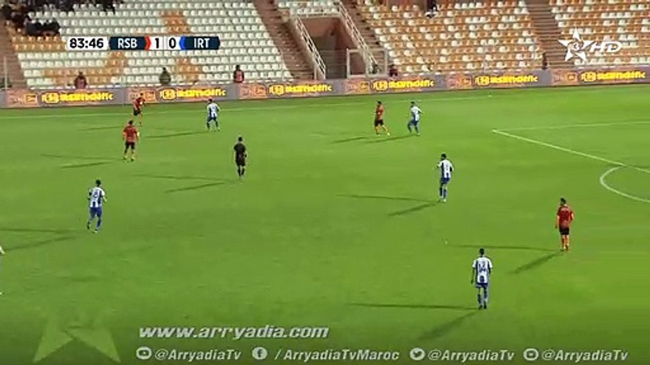 نهضة بركان 2-0 إتحاد طنجة هدف حمدي لعشير في الدقيقة 84. #البطولة_الإحترافية-الجولة06-#بركان