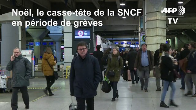 Noël: la SNCF assure pouvoir transporter les voyageurs avec un billet de TGV
