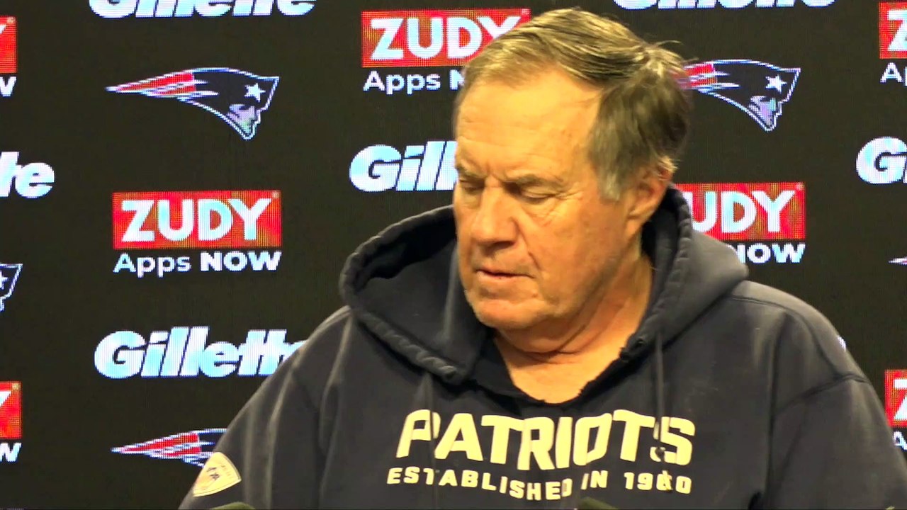 Bill Belichick Patriots vs. Bills Week 16 Wednesday Press Conference