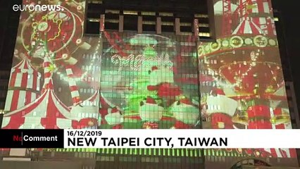 Nueva Taipei acoge la mayor exhibición navideña de Taiwán