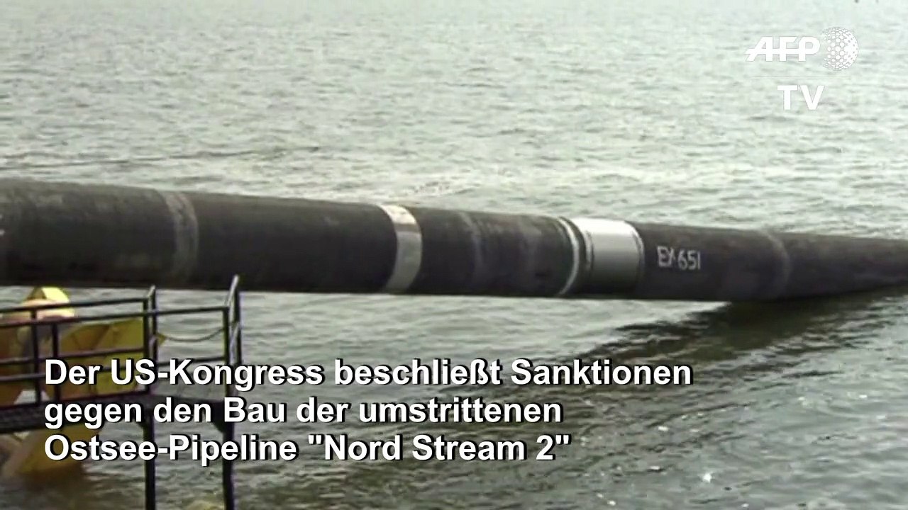 Nord Stream 2: US-Kongress beschließt Sanktionen