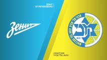 Zenit St Petersburg - Maccabi FOX Tel Aviv Highlights | Turkish Airlines EuroLeague, RS Round 14