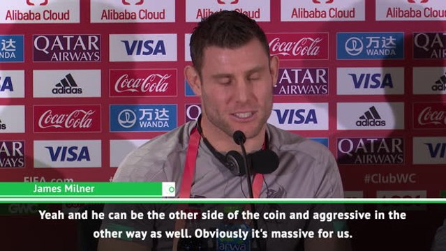 We don't want 'rollickings' from Klopp - Milner on Liverpool's tempo